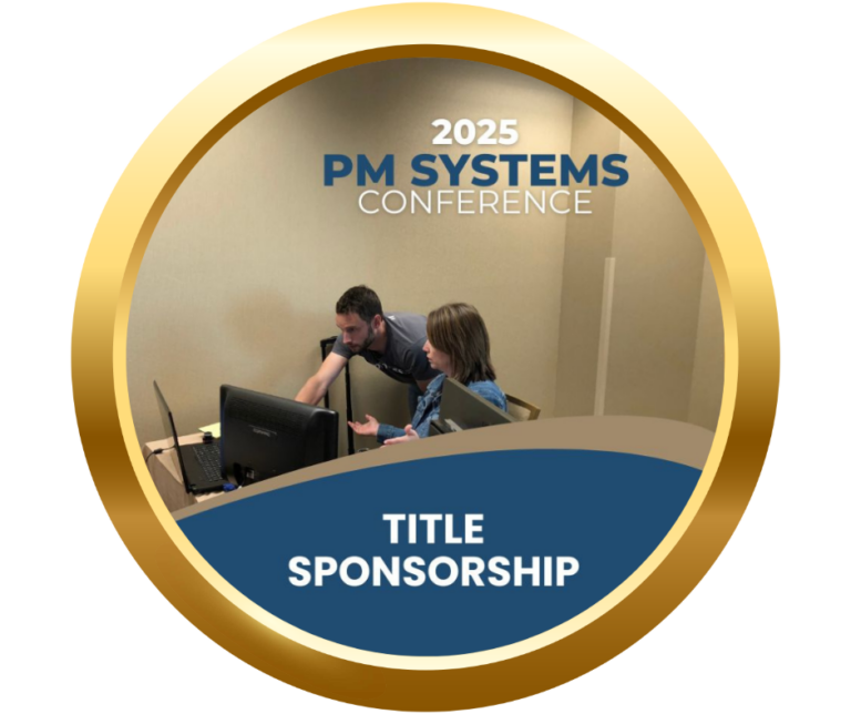 Title Sponsorship with the PM Systems Conference